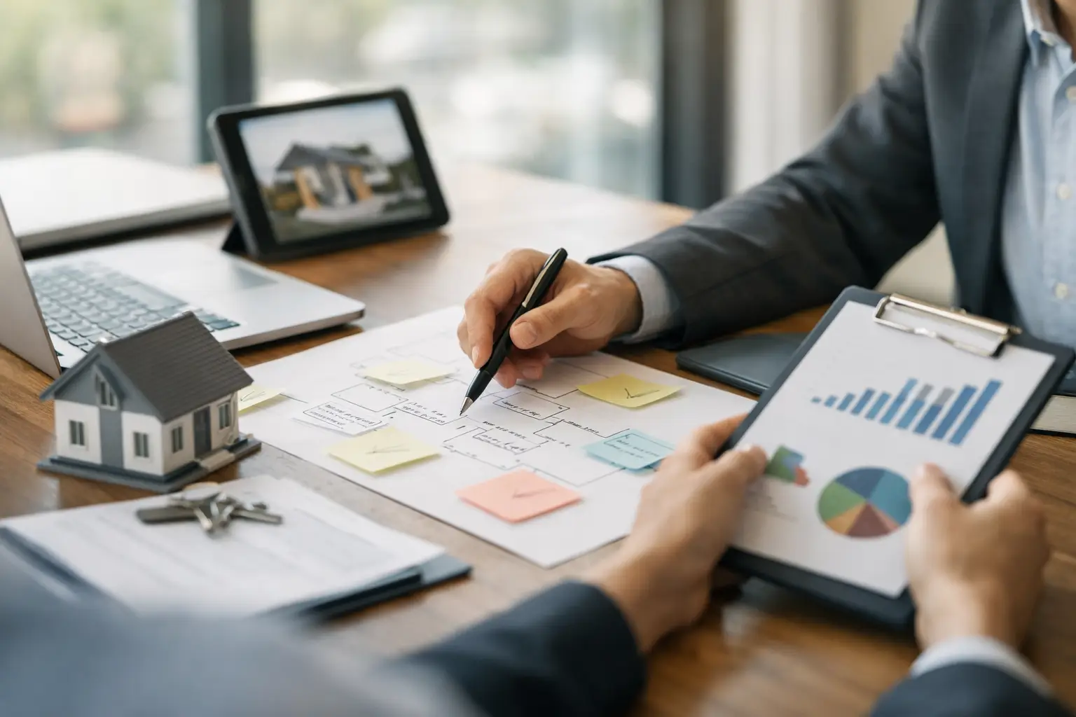 Plan d'action mandataire immobilier efficace